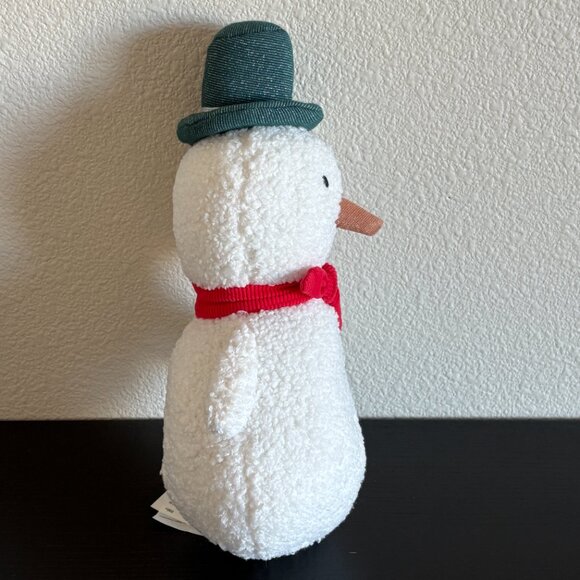Cloud Island Snowman Plush 11 Inch Red Scarf Green Hat Curly Stuffed Target 2024 - Picture 3 of 16